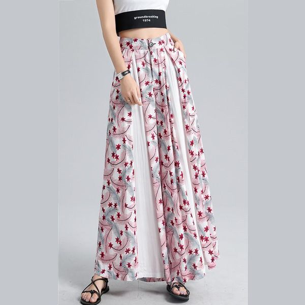 women's pants & capris plus size 2021 summer casual retro printed bohemian wide-leg elasticated waist split irregular, Black;white
women's pants & capris plus size 2021 summer casual retro printed bohemian wide-leg elasticated waist split irregular, Black;white