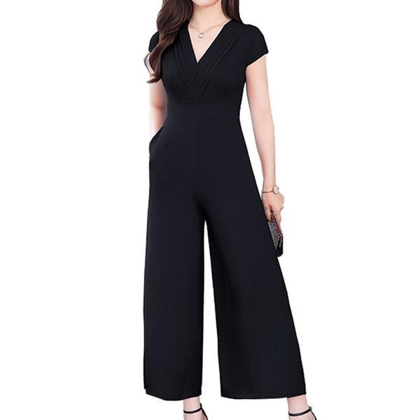 women's jumpsuits & rompers long women playsuit clubwear straight wide leg jumpsuit elegant office wear overalls mujer salopette femme, Black;white
women's jumpsuits & rompers long women playsuit clubwear straight wide leg jumpsuit elegant office wear overalls mujer salopette femme, Black;white