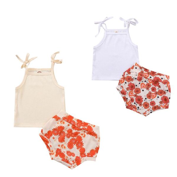 clothing sets born baby girls clothes 2pcs sleeveless belt vest flowers print shorts trousers outfits, White
clothing sets born baby girls clothes 2pcs sleeveless belt vest flowers print shorts trousers outfits, White