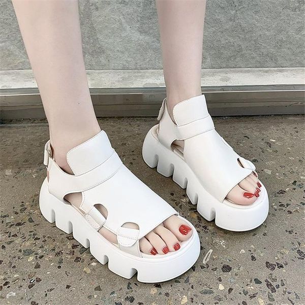 women platform sandals casaul shoes chunky leather summer outdoor beach women's retro rome flat sandals2021, Black
women platform sandals casaul shoes chunky leather summer outdoor beach women's retro rome flat sandals2021, Black