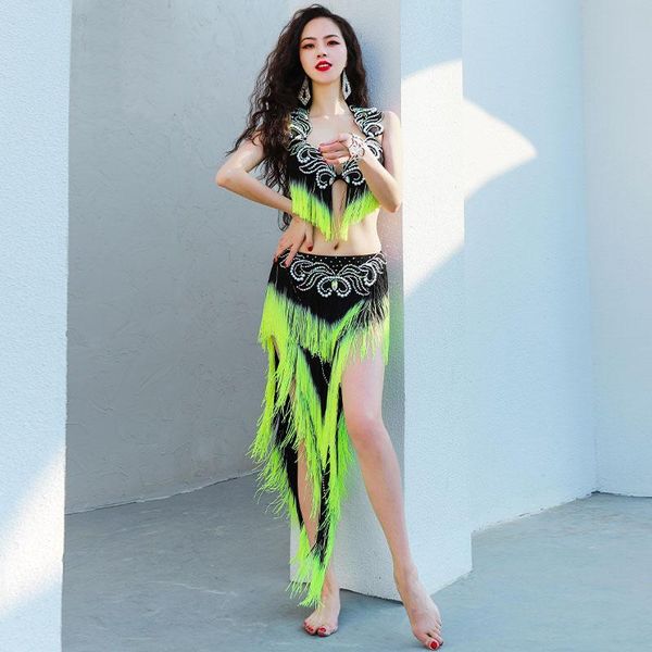 stage wear belly dance performance costume heavy tassel drum oriental outfit bra skirt competition quality women carnival, Black;red
stage wear belly dance performance costume heavy tassel drum oriental outfit bra skirt competition quality women carnival, Black;red