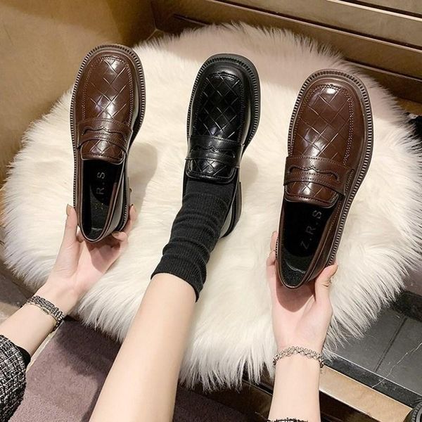 boots women's leather shoes luxury loafers retro square toe solid color single fashionable work, Black
boots women's leather shoes luxury loafers retro square toe solid color single fashionable work, Black
