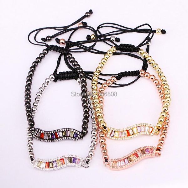 charm bracelets 6pcs zyz-b7166 full of cz stone chain bracelet zirconia bar braiding women macrame jewelry, Golden;silver
charm bracelets 6pcs zyz-b7166 full of cz stone chain bracelet zirconia bar braiding women macrame jewelry, Golden;silver