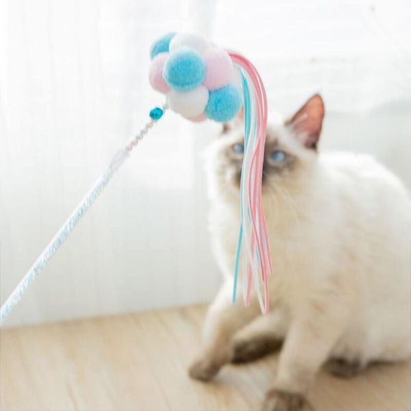 cat toys artifact handmade feather pompom tassel rod bucket young pet toy fairy stick
cat toys artifact handmade feather pompom tassel rod bucket young pet toy fairy stick