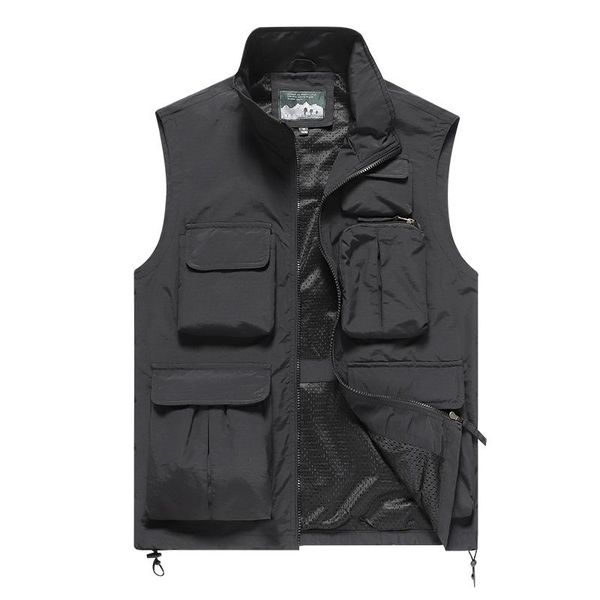 men's vests men outdoor quick dry breathable multi pocket mesh vest sleeveless jackets unloading pography hiking fish, Black;white
men's vests men outdoor quick dry breathable multi pocket mesh vest sleeveless jackets unloading pography hiking fish, Black;white