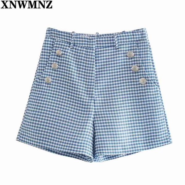 women fashion buttoned bermuda plaid shorts female women's clothing houndstooth casual high waist 210520, White;black
women fashion buttoned bermuda plaid shorts female women's clothing houndstooth casual high waist 210520, White;black