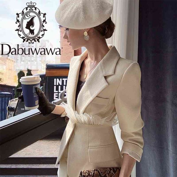 dabuwawa elegant solid wool jacket coat women double breasted button belt office ladies long sleeve outerwear blazer dt1djk005 210520, White;black
dabuwawa elegant solid wool jacket coat women double breasted button belt office ladies long sleeve outerwear blazer dt1djk005 210520, White;black