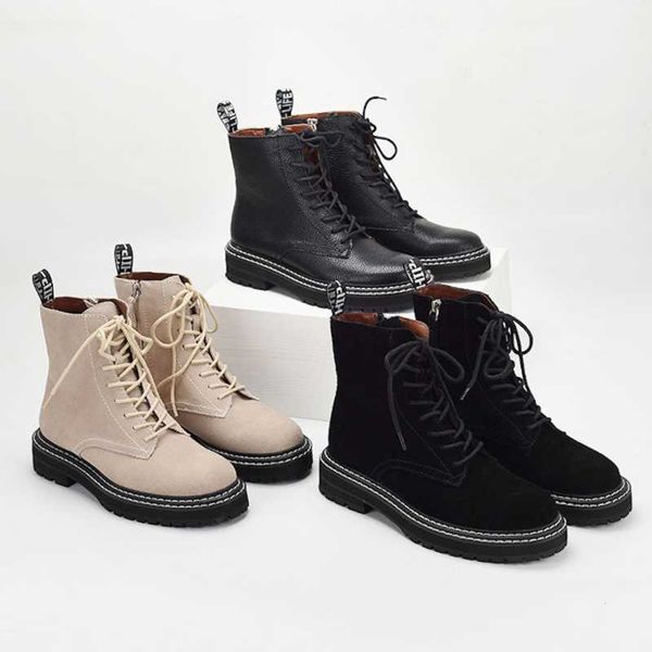 boots 2021 winter women solid color female martin lace up fashion round toe ankle genuine leather white black
boots 2021 winter women solid color female martin lace up fashion round toe ankle genuine leather white black