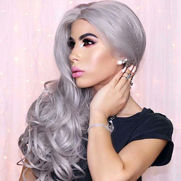 synthetic wigs long silk straight lace front wig hair gray grey curly body wave side part frontal glueless cosplay for women, Black
synthetic wigs long silk straight lace front wig hair gray grey curly body wave side part frontal glueless cosplay for women, Black