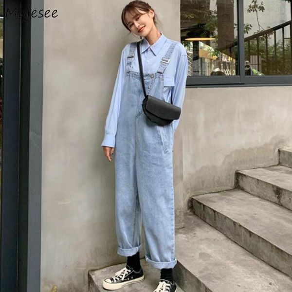 jumpsuits women light blue cowboy denim oversize baggy cute harajuku suspender full straight trousers female fashion breathable women's, Black;white
jumpsuits women light blue cowboy denim oversize baggy cute harajuku suspender full straight trousers female fashion breathable women's, Black;white