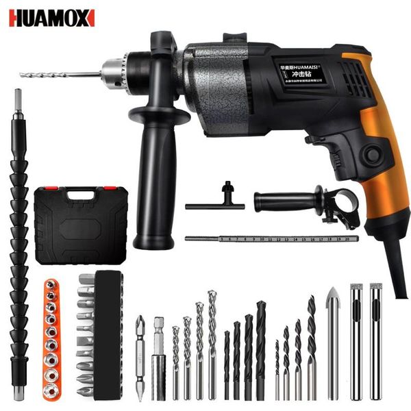 professiona electric drills impact drill household taper mounted repair hardware toolbox electrician screwdriver tool set
professiona electric drills impact drill household taper mounted repair hardware toolbox electrician screwdriver tool set
