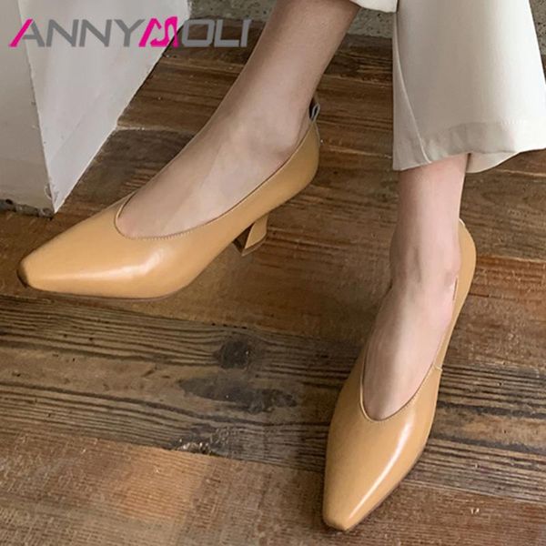 dress shoes annymoli pumps women genuine leather high heels square toe strange style heel footwear lady summer shallow green 40, Black
dress shoes annymoli pumps women genuine leather high heels square toe strange style heel footwear lady summer shallow green 40, Black