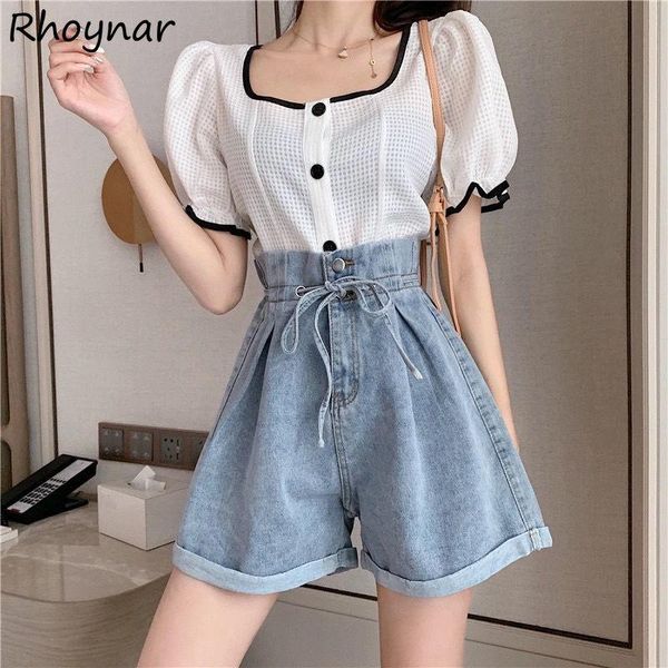 women's shorts denim women pure tender summer loose design oversize s-3xl girls lovely vintage all-match daily stylish classic vacation, White;black
women's shorts denim women pure tender summer loose design oversize s-3xl girls lovely vintage all-match daily stylish classic vacation, White;black
