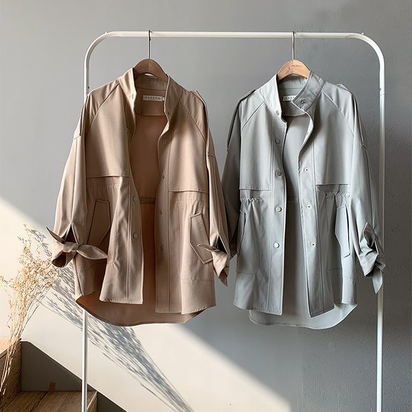 women's windbreaker short paragraph autumn new fashion comfortable solid color wild casual shirt student loose jacket women 200919, Black;brown
women's windbreaker short paragraph autumn new fashion comfortable solid color wild casual shirt student loose jacket women 200919, Black;brown
