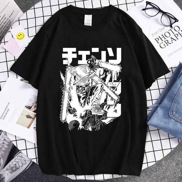 men's t-shirts japanese anime chainsaw manga man summer t-shirt graphic print tees funny cartoon pochita makima short sleeves, White;black
men's t-shirts japanese anime chainsaw manga man summer t-shirt graphic print tees funny cartoon pochita makima short sleeves, White;black