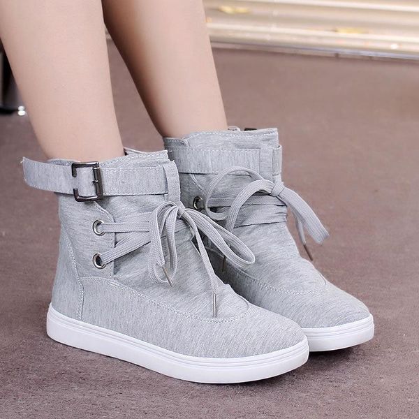 boots spring and autumn round head high-belt buckle decoration front lace-up canvas shoes breathable women's rtg67, Black
boots spring and autumn round head high-belt buckle decoration front lace-up canvas shoes breathable women's rtg67, Black