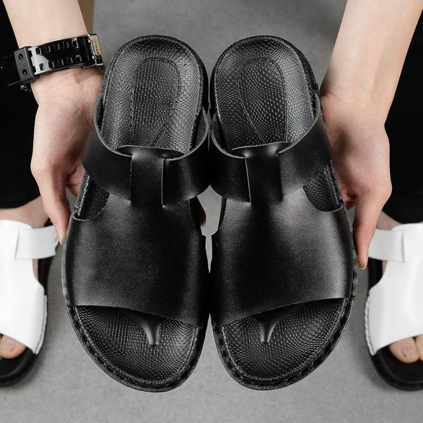 sandals men slippers spring sandalia masculino em couro leather genuine roman 39s closed toe summer beach high quality, Black
sandals men slippers spring sandalia masculino em couro leather genuine roman 39s closed toe summer beach high quality, Black