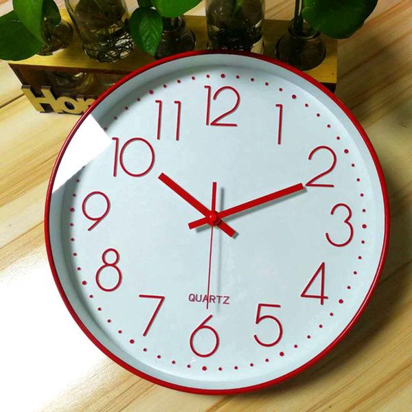 wall clocks living room creative fashion modern simple silent round office home red watches decor
wall clocks living room creative fashion modern simple silent round office home red watches decor