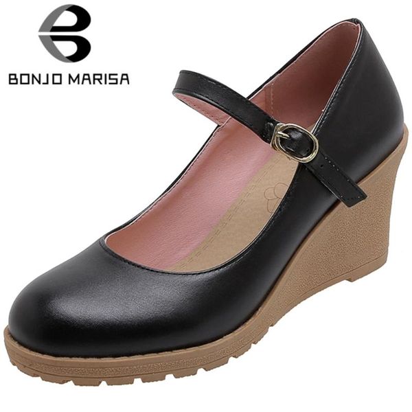 dress shoes bonjomarisa ladies spring elegant solid platform pumps office shallow ankle strap women 2021 high wedges woman, Black
dress shoes bonjomarisa ladies spring elegant solid platform pumps office shallow ankle strap women 2021 high wedges woman, Black