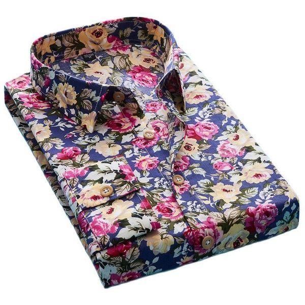 men's casual shirts men for long sleeve floral print shirt 2021 fashion autumn streetwear buttonturn-down collar maletop, White;black 
men's casual shirts men for long sleeve floral print shirt 2021 fashion autumn streetwear buttonturn-down collar maletop, White;black