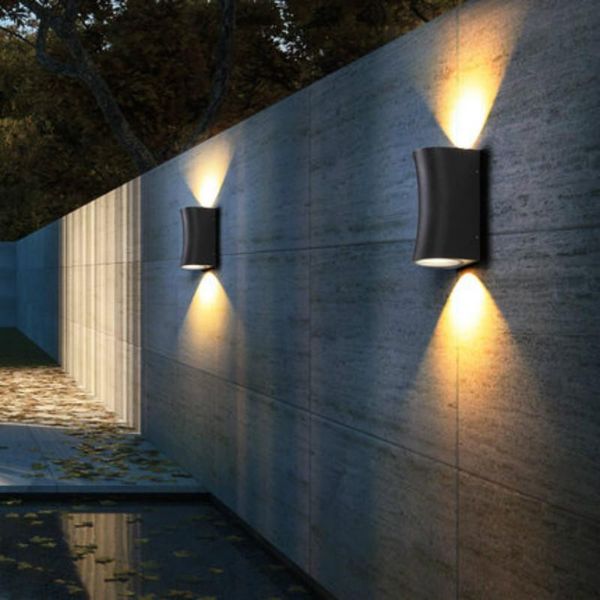 outdoor wall lamps up down light scone led modern design porch stair way lighting aluminum polish exterior black/grey
outdoor wall lamps up down light scone led modern design porch stair way lighting aluminum polish exterior black/grey