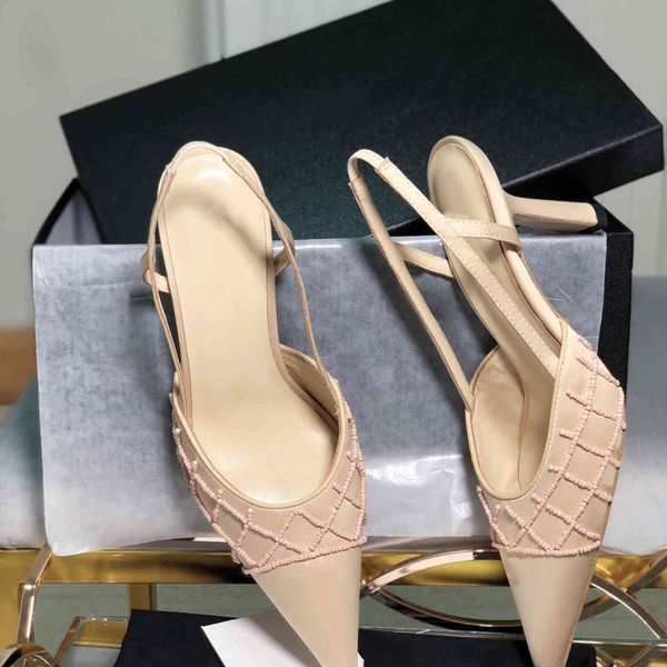 dress shoes kmeioo bride shoes woman pointed toe high heels string bead pumps backless pearl sandals 6.5cm shoe for women 1txx, Black
dress shoes kmeioo bride shoes woman pointed toe high heels string bead pumps backless pearl sandals 6.5cm shoe for women 1txx, Black