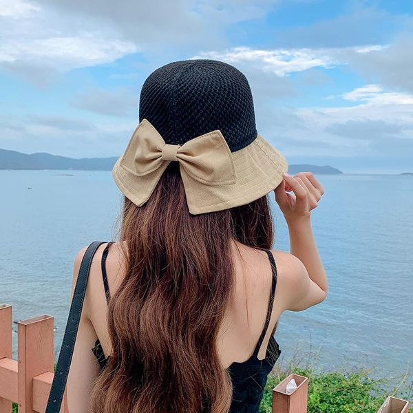 wide brim hats bucket women khaki black orange summer bowknot sun protection casual fashionable outdoor fishermen, Blue;gray
wide brim hats bucket women khaki black orange summer bowknot sun protection casual fashionable outdoor fishermen, Blue;gray