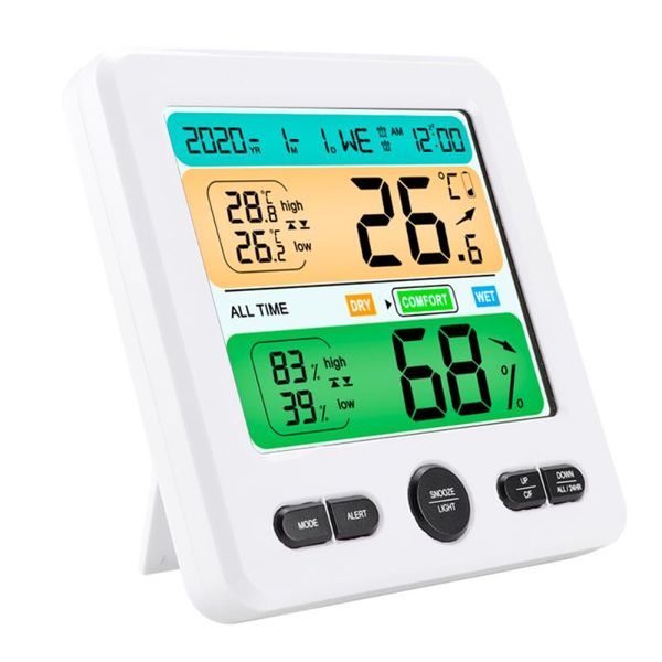 hygrometer clock usb high-precision gauge indoor lcd temperature wall-mounted wireless electronic equipment digital alarm wall clocks
hygrometer clock usb high-precision gauge indoor lcd temperature wall-mounted wireless electronic equipment digital alarm wall clocks
