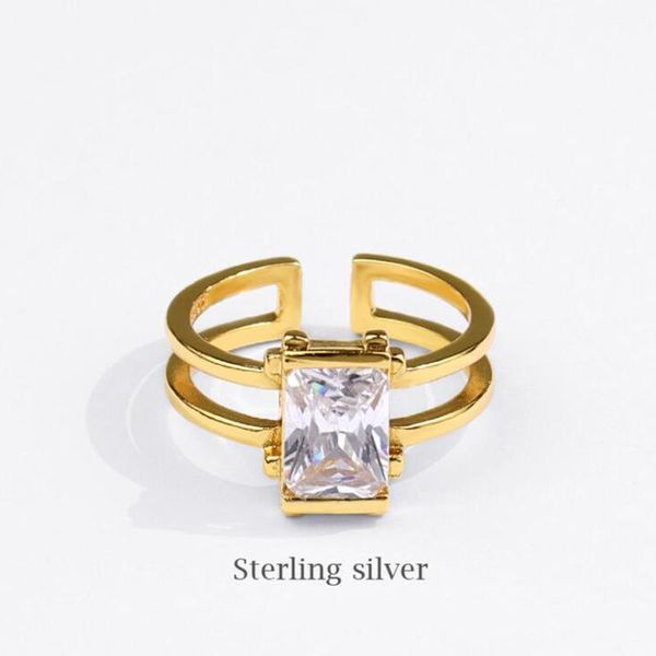 wedding rings gold color silver for women zircon double line trendy jewelry large adjustable antique anillos, Slivery;golden
wedding rings gold color silver for women zircon double line trendy jewelry large adjustable antique anillos, Slivery;golden