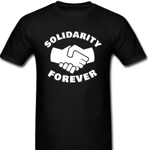 industrial workers of the world solidarity forever union work iww t shirt tee, White;black
industrial workers of the world solidarity forever union work iww t shirt tee, White;black