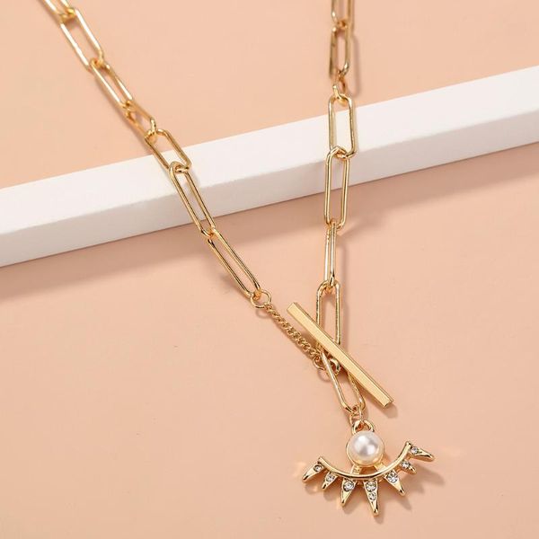 chains simple grid chain t-buckle fan-shaped necklace for women pendant clavicle teen girl friend dating jewelry, Silver
chains simple grid chain t-buckle fan-shaped necklace for women pendant clavicle teen girl friend dating jewelry, Silver