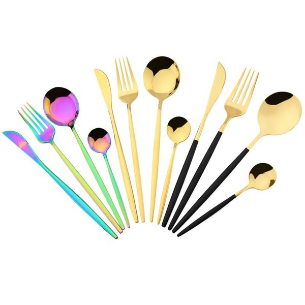 flatware sets 4pcs dinnerware set knife fork coffee spoon cutlery mirror stainless steel silverware western kitchen tableware
flatware sets 4pcs dinnerware set knife fork coffee spoon cutlery mirror stainless steel silverware western kitchen tableware