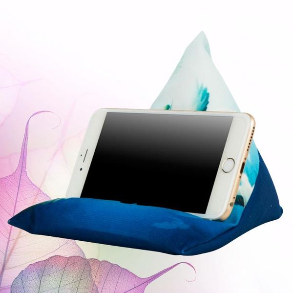 pillow 1pc multi-angle reading bracket fashion simplicity mobile phone tablet stand household holder (blue 
pillow 1pc multi-angle reading bracket fashion simplicity mobile phone tablet stand household holder (blue