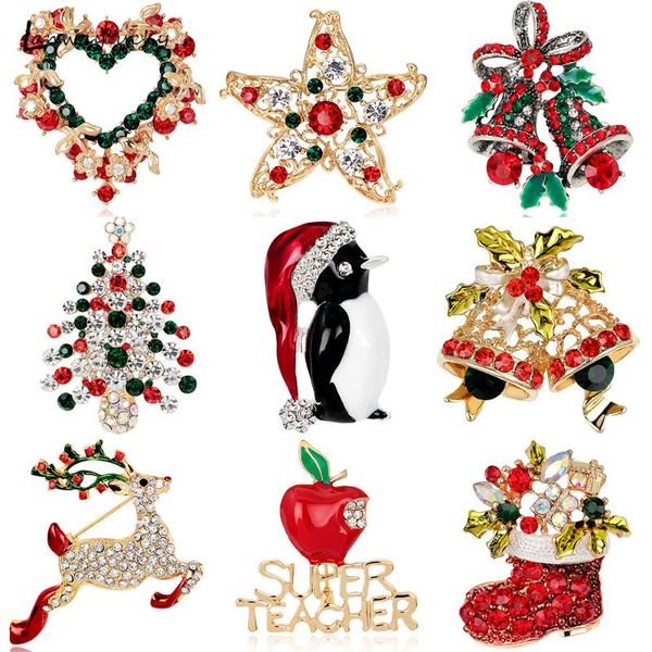 pins, brooches alloy christmas snowflower boot santa claus snow man deer shiny crystal year fashion pins charm gifts, Gray
pins, brooches alloy christmas snowflower boot santa claus snow man deer shiny crystal year fashion pins charm gifts, Gray