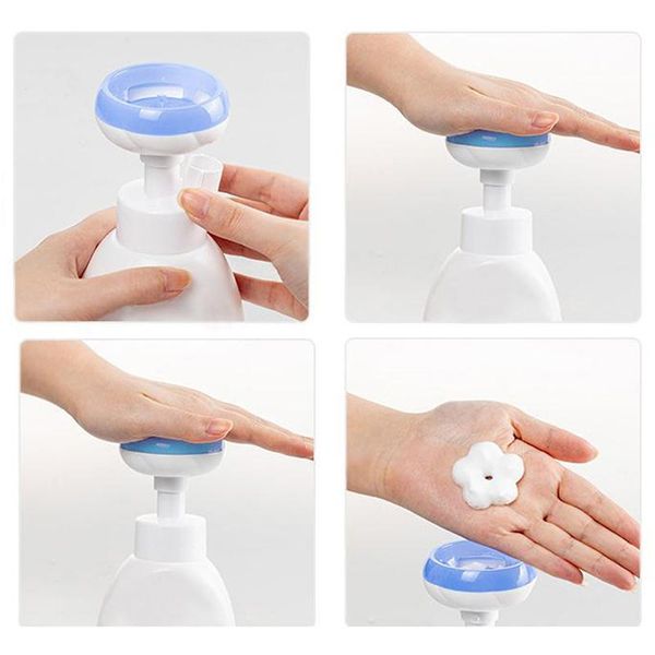 liquid soap dispenser 250ml flower shape foam foaming pump empty bottle plastic clear shower gel
liquid soap dispenser 250ml flower shape foam foaming pump empty bottle plastic clear shower gel