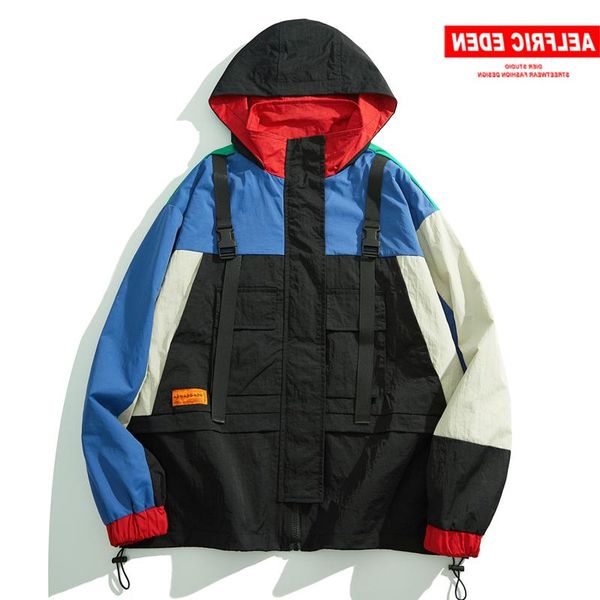 men's jackets color clock patchwork mens 2021 harajuku hip hop male fashion casual cotton oversized coats streetwear, Black;brown
men's jackets color clock patchwork mens 2021 harajuku hip hop male fashion casual cotton oversized coats streetwear, Black;brown