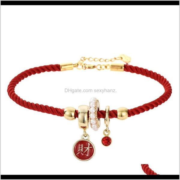 charm bracelets drop delivery 2021 year of life hand rope female minority transport student friend net red bracelet jewelry wugjc, Golden;silver
charm bracelets drop delivery 2021 year of life hand rope female minority transport student friend net red bracelet jewelry wugjc, Golden;silver