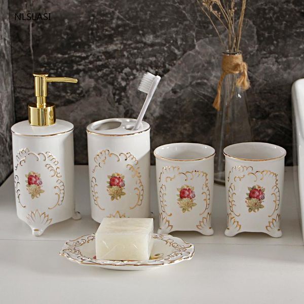 bath accessory set european creative style ceramic home bathroom accessories supplies soap dispenser dish toothbrush holder mouth cup
bath accessory set european creative style ceramic home bathroom accessories supplies soap dispenser dish toothbrush holder mouth cup