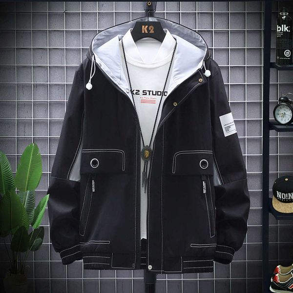 men's hoodies & sweatshirts jackets 2021 spring sweater korean fashion personality coat loose woolen clothes 456 huz3, Black
men's hoodies & sweatshirts jackets 2021 spring sweater korean fashion personality coat loose woolen clothes 456 huz3, Black