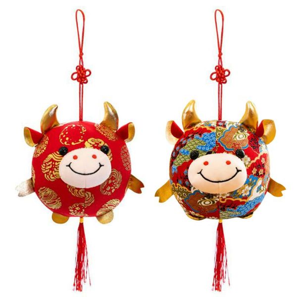 party decoration 2021 year chinese zodiac ox cattle plush toys cute red milk cow tang suit mascot doll stuffed for children kids gift
party decoration 2021 year chinese zodiac ox cattle plush toys cute red milk cow tang suit mascot doll stuffed for children kids gift