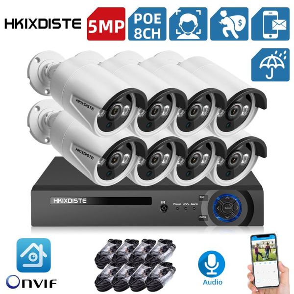 h.265 8ch 5.0mp audio poe ip camera system outdoor ir-cut cctv video surveillance recorder kit face-recording wireless kits
h.265 8ch 5.0mp audio poe ip camera system outdoor ir-cut cctv video surveillance recorder kit face-recording wireless kits