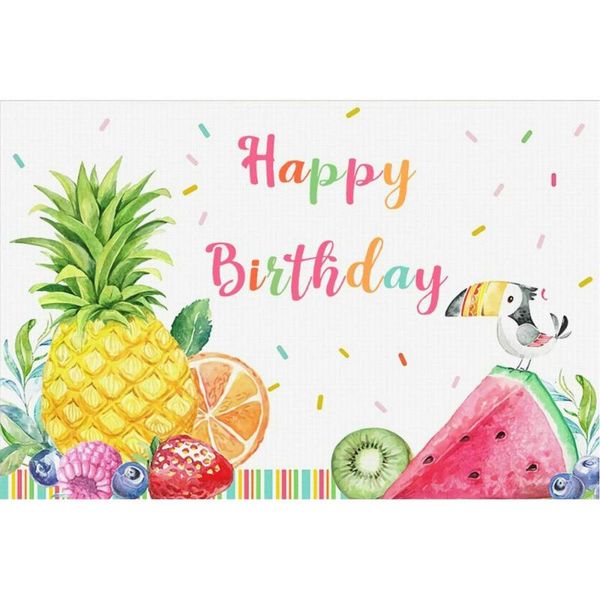 party decoration happy birthday decor backdrop cartoon tropical fruit colorful background po booth studio props
party decoration happy birthday decor backdrop cartoon tropical fruit colorful background po booth studio props