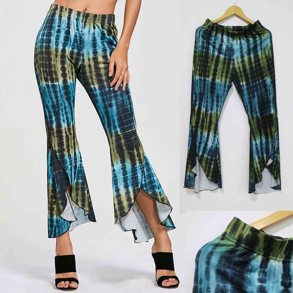 women's pants autumn irregular flared casual yoga dancing wide leg a6051, Black;white
women's pants autumn irregular flared casual yoga dancing wide leg a6051, Black;white