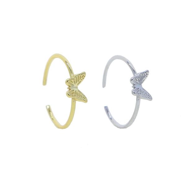 cluster rings 100% 925 sterling silver delicate dainty open adjust finger jewelry gold rhodium plated tiny butterfly ring, Golden;silver
cluster rings 100% 925 sterling silver delicate dainty open adjust finger jewelry gold rhodium plated tiny butterfly ring, Golden;silver