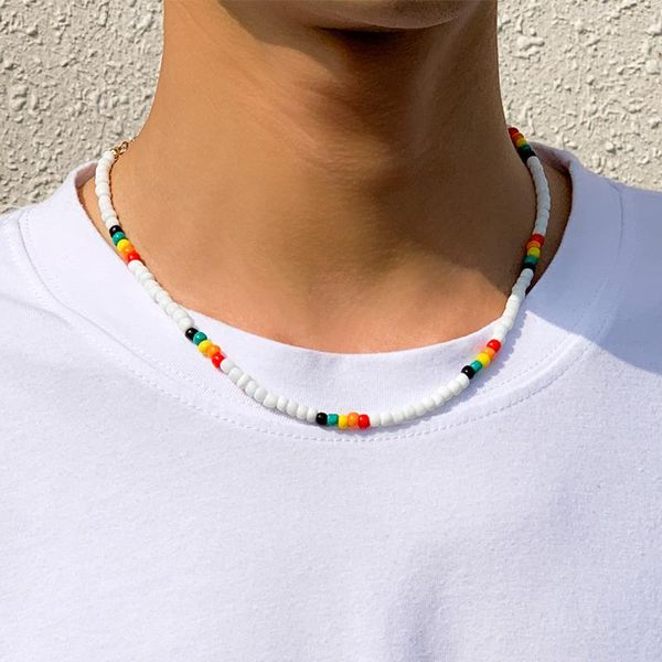 chains ingemark korea simple seed bead strand necklaces for women men charm short choker necklace aesthetic boho jewelry halloween gift, Silver
chains ingemark korea simple seed bead strand necklaces for women men charm short choker necklace aesthetic boho jewelry halloween gift, Silver