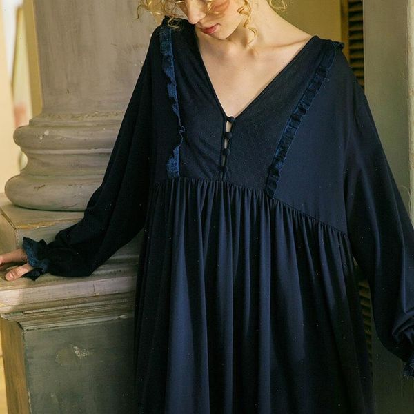 lolita dress deep blue women sleepwear princess sleepshirts vintage stringy selvedge nightgowns.victorian nightdress lounge, Black;red
lolita dress deep blue women sleepwear princess sleepshirts vintage stringy selvedge nightgowns.victorian nightdress lounge, Black;red