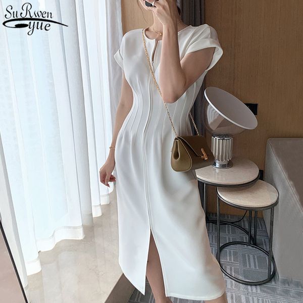 summer women solid color elegant dress white party bodycon work office lady female slim vestidos 14058 210427, Black;gray
summer women solid color elegant dress white party bodycon work office lady female slim vestidos 14058 210427, Black;gray