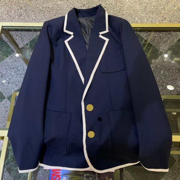 women's suits & blazers correct version 2021 early autumn outfit temperament of college english contracted with contrast color suit jac, White;black
women's suits & blazers correct version 2021 early autumn outfit temperament of college english contracted with contrast color suit jac, White;black