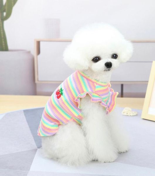 dog apparel lovely clothes small striped puppy accessory cat t-shirt pet vest sleeveless solid summer colorful shirt
dog apparel lovely clothes small striped puppy accessory cat t-shirt pet vest sleeveless solid summer colorful shirt