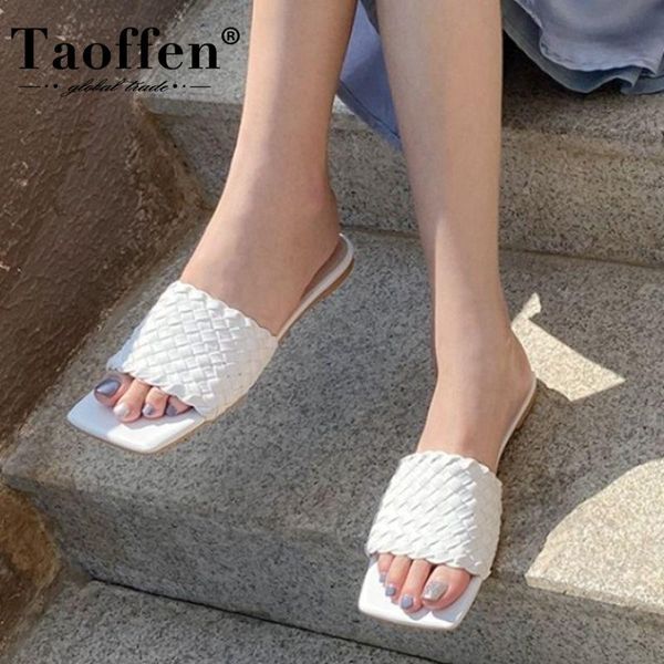 taoffen 4 colors fashion women sandals shoes low heels solid color slippers casual slip on footwear size 34-39, Black
taoffen 4 colors fashion women sandals shoes low heels solid color slippers casual slip on footwear size 34-39, Black